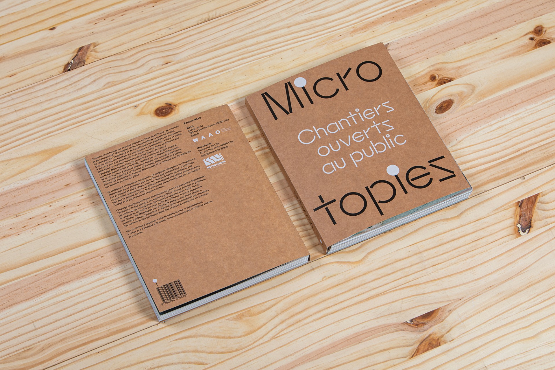 Livre Microtopies &ndash; Chantiers ouverts au public (waao)